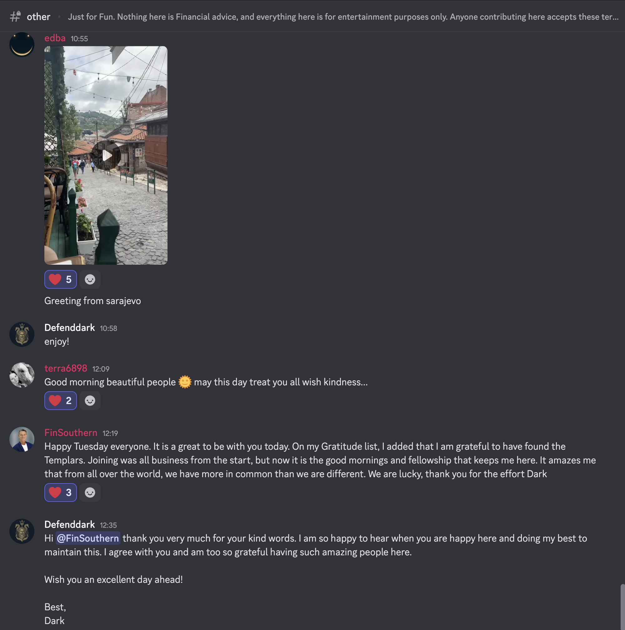 Testimonial from FinSouthern — 5 Aug 2025