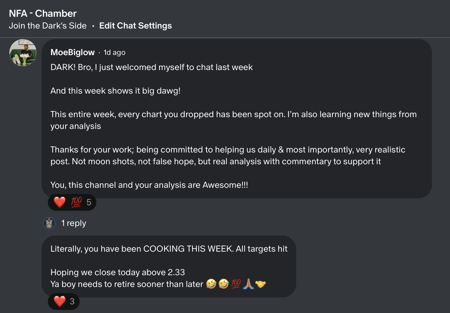 Testimonial from MoeBiglow — 12 Jun 2025